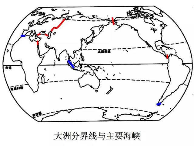 地球上四大洋和七大洲是什么?超详细