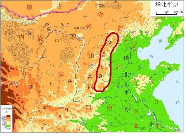 太行山太行山在哪里太行山在哪个省