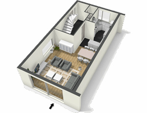 快速轻松地在线绘制平面户型图 floorplanner.com