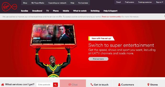 ά����� Virgin Media