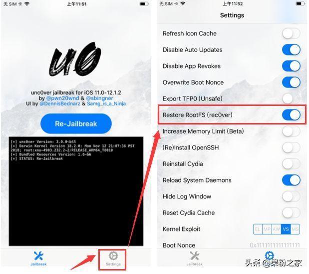 iOS 12���Խ�������̳̣�һ���ָ�δԽ��״̬��