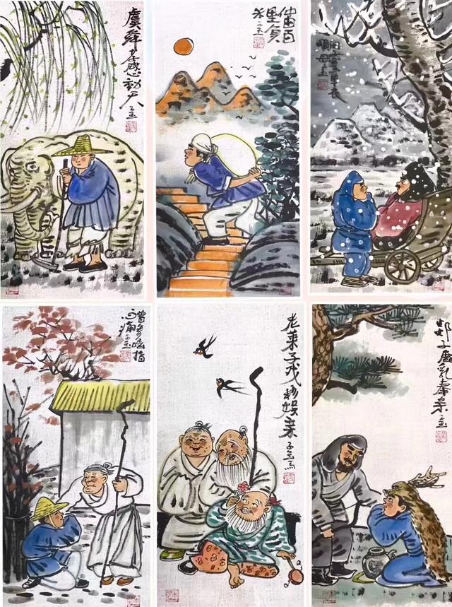 ��ʮ��Тͼ���ƹ�֮�ر���24��Т�ӵĹ������Ļ����裬�ж��ڱض�