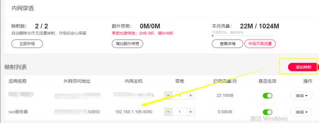 ��ν��ж˿�ӳ��