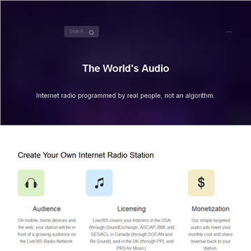 ����Live365�����������ֹ㲥��̨