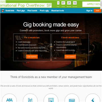 ����Sonicbids������