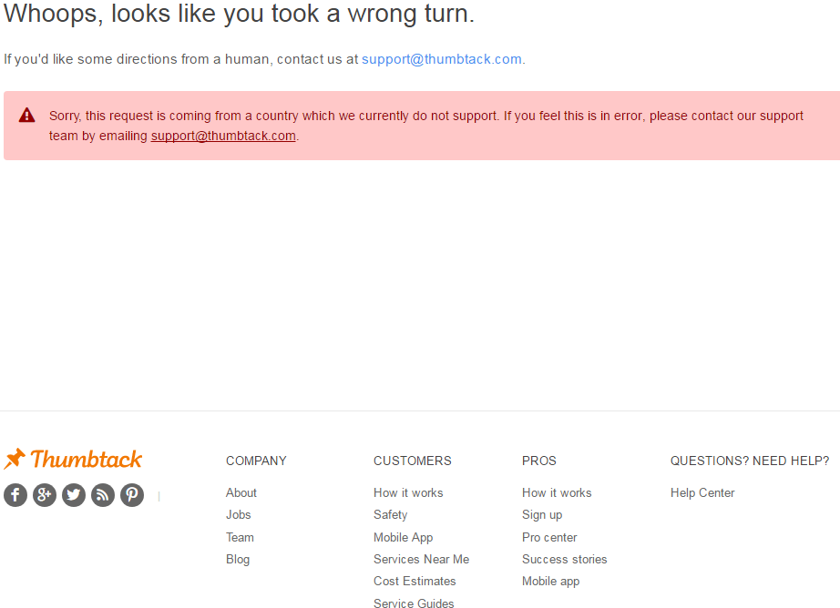 Thumbtack���ط������г�