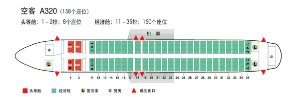 曹向東國航ca4175座位圖片說明